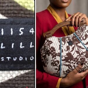 Lisa Lill Reversible Canvas Handbag